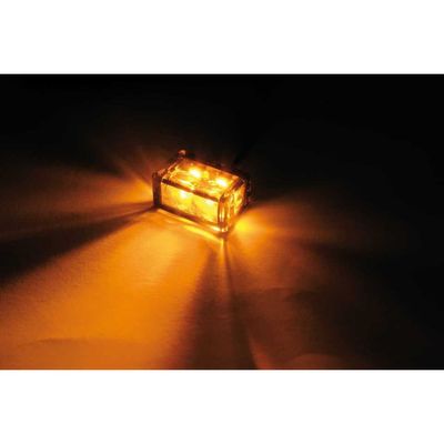 Blinkers MCS Cube-V 2 LEDs rökfärgad universal