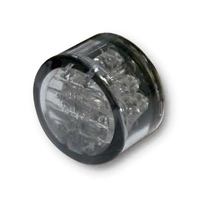 Blinkers MCS Pin LED rökfärgat glas E-godkänd universal