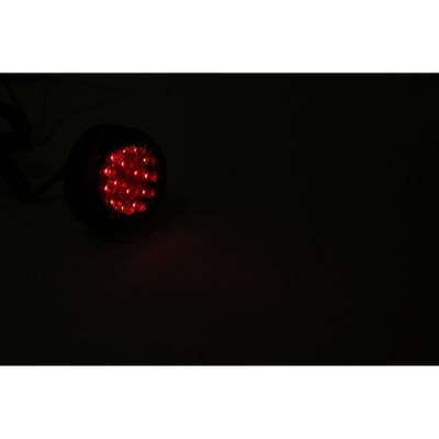 Baklykta MCS 30mm LED universal rökfärgad