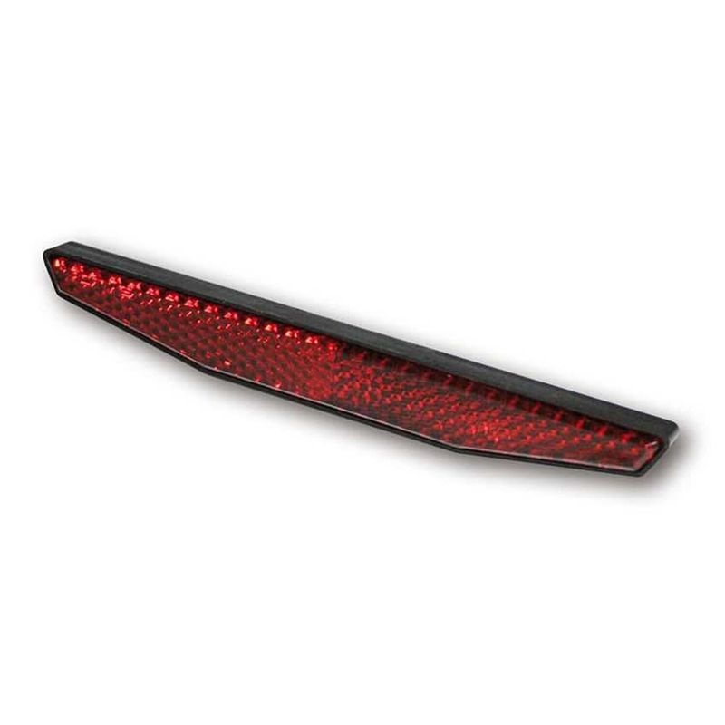 Reflex B-Seen rektangulär 122x15 mm röd självhäftande