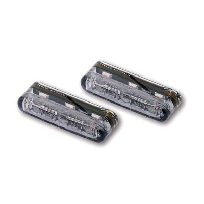 Blinkers MCS Shorty 2 LED rökfärgad