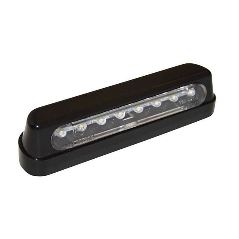 Nummerplåtsbelysning MCS ECE LED svart