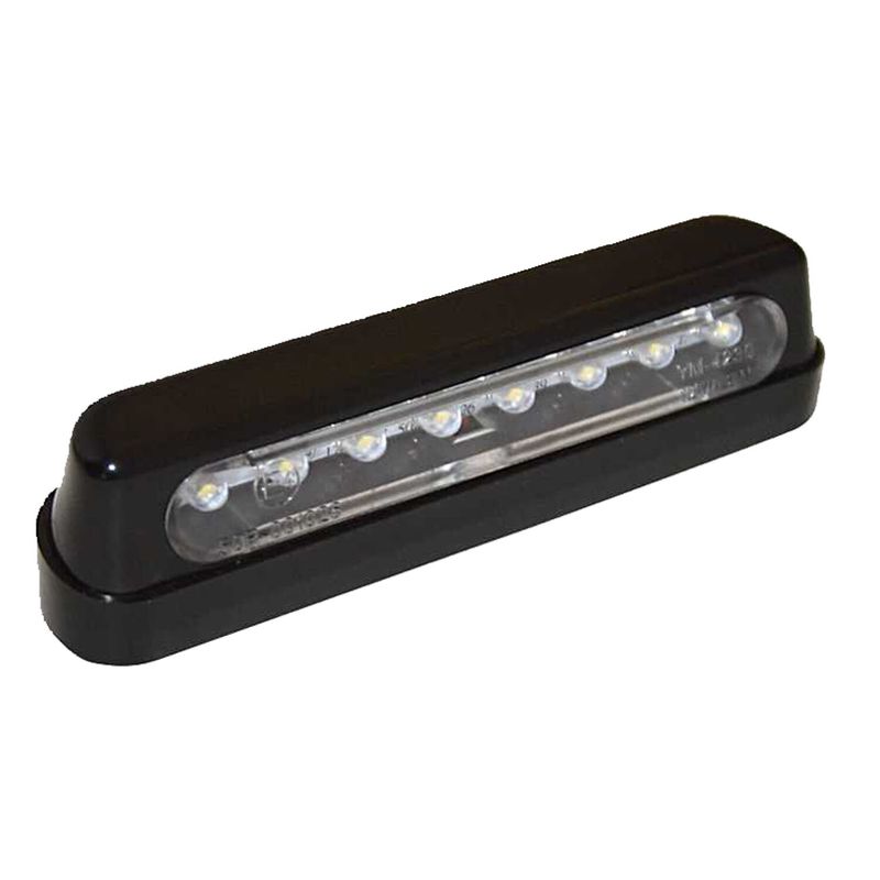 Nummerplåtsbelysning MCS ECE LED svart