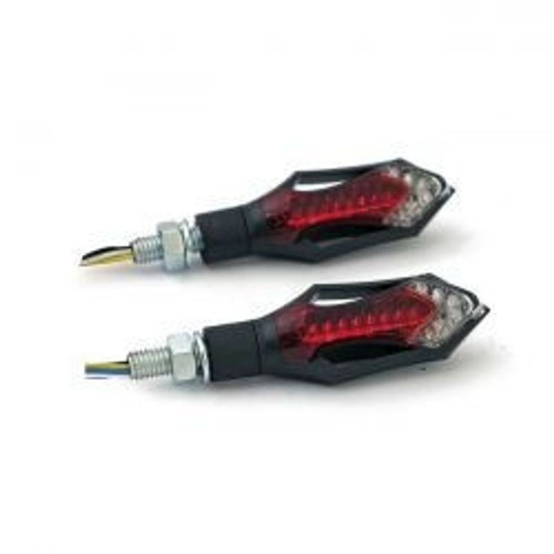 Baklykta blinkers MCS Hatch LED röd