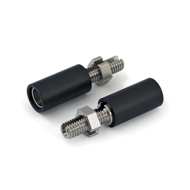Förlängningar blinkers MCS M8 27mm svart