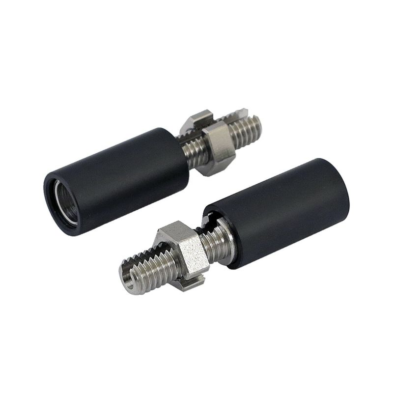 Förlängningar blinkers MCS M8 27mm svart