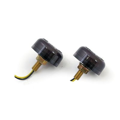 Blinkers MCS Micro Disc LED svart rökfärgat glas