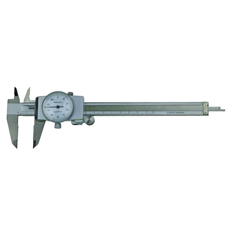 Skjutmått med urtavla MIB DIN 862 150mm