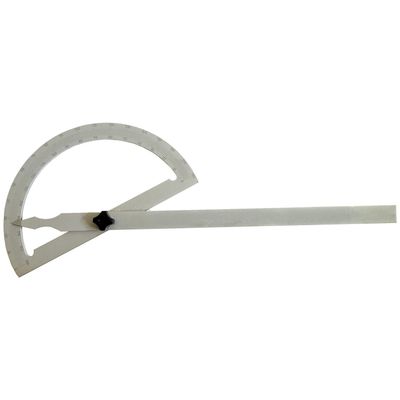 MIB, steel protractor. 0-180 degrees