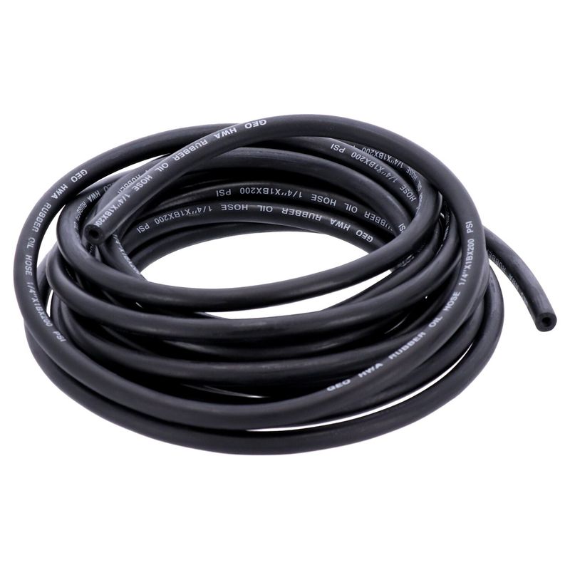 Slang bränsle/olja neopren MCS 6mm 1/4" svart