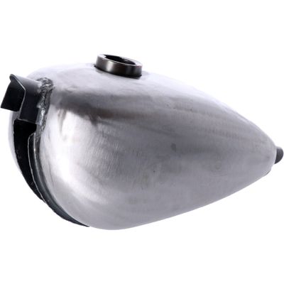 Bensintank MCS Chopper Peanut 2.0 gallon enkelt tanklock universal