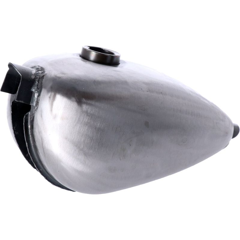 Bensintank MCS Chopper Peanut 2.0 gallon enkelt tanklock universal