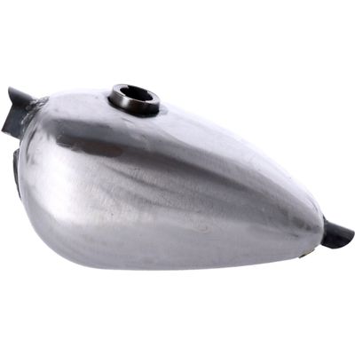 Bensintank MCS Chopper Peanut 2.0 gallon enkelt tanklock universal