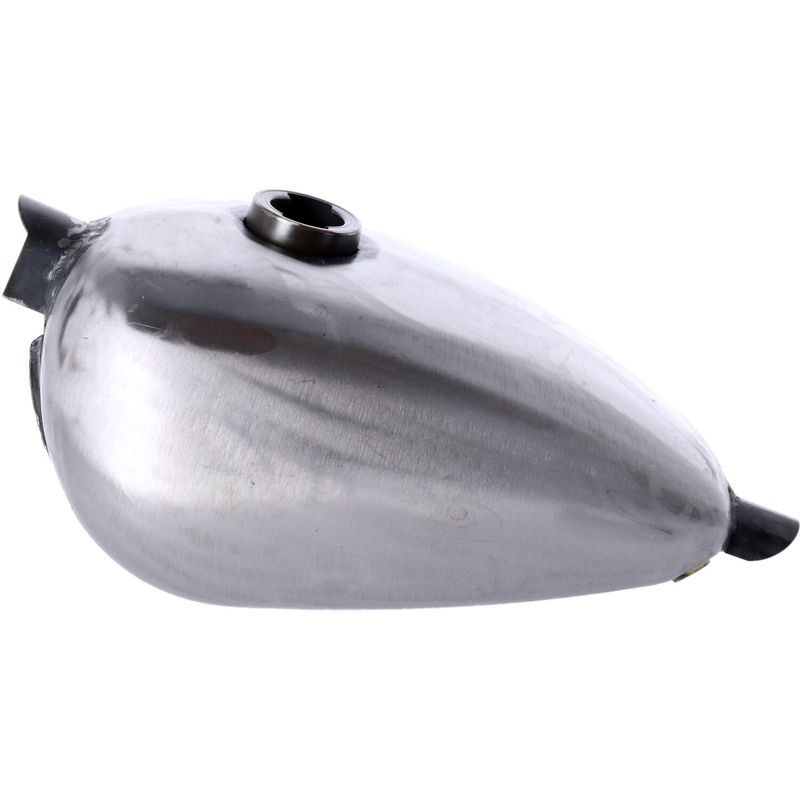 Bensintank MCS Chopper Peanut 2.0 gallon enkelt tanklock universal
