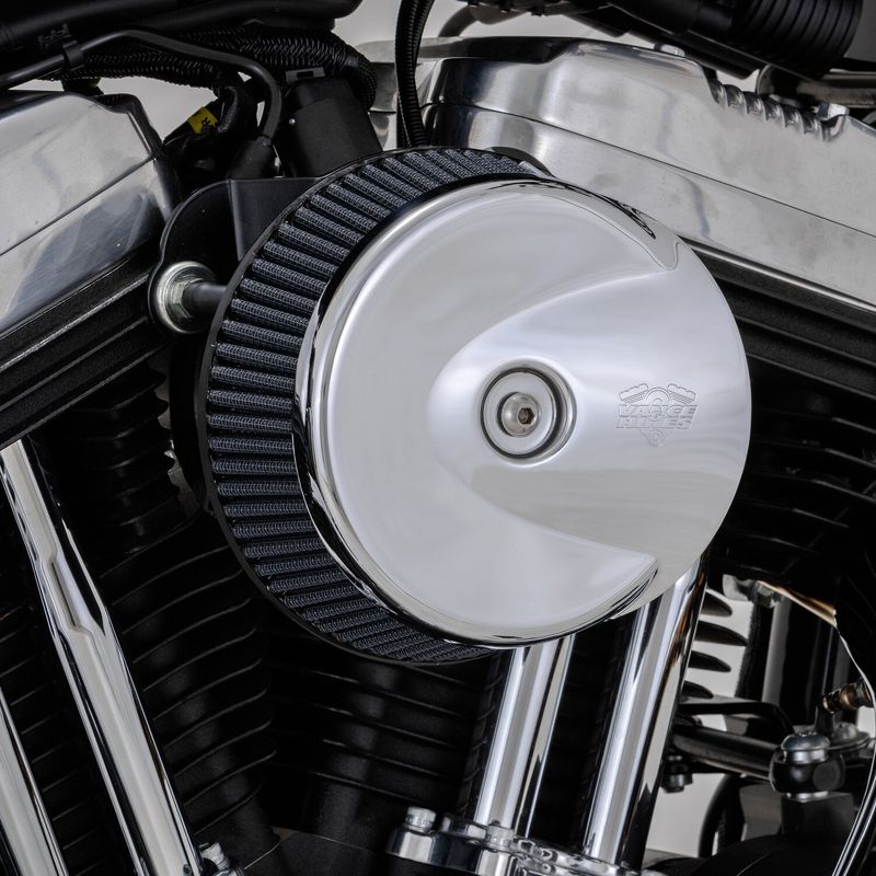 Luftfilter Vance & Hines VO2 Stingray krom Softail 16-17/Touring 08-16