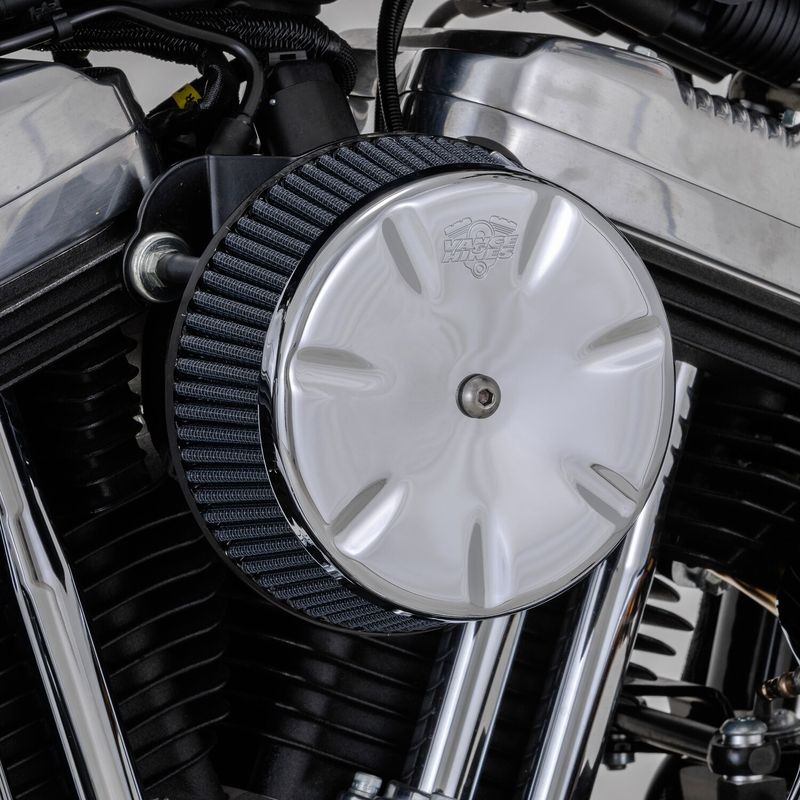 Luftfilter Vance & Hines VO2 Eliminator krom Softail 00-15/Dyna 99-17/Touring 02-07