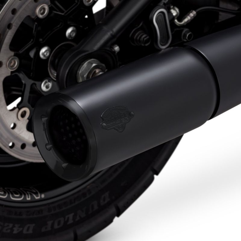 Avgassystem Vance & Hines 2 1 PCX svart matt lång