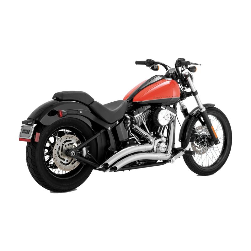 Avgassystem Vance & Hines PCX krom Softail Slim, Slim S, Fat m.fl.