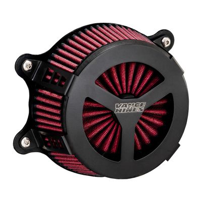 Luftfilter Vance & Hines VO2 Radiant III svart Softail 16-17/Touring 08-16