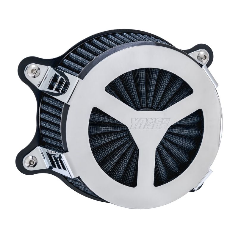 Luftfilter Vance & Hines VO2 Radiant III krom Softail 16-17/Touring 08-16