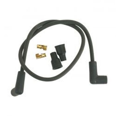 Kabel tändstift Spyke 7mm svart