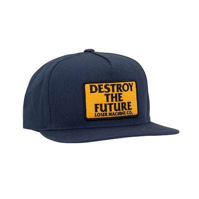 Loser Machine Dtf Snapback Cap Navy One Size