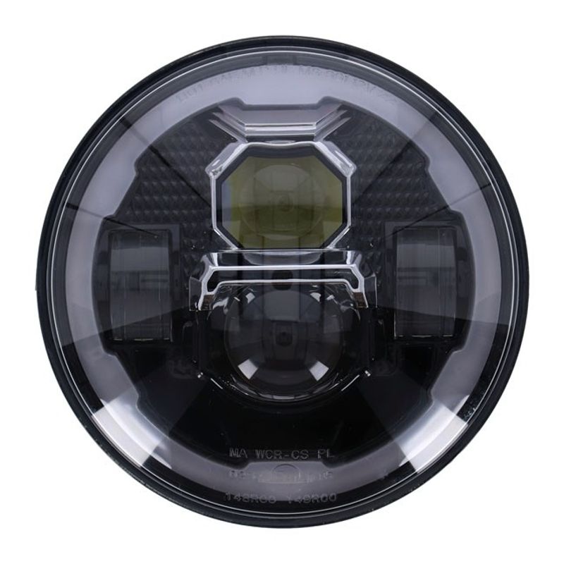 Strålkastare MCS Bright 7" LED svart universal