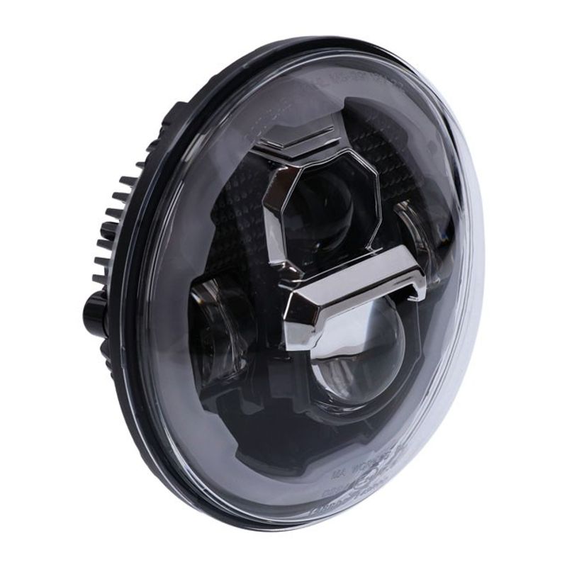 Strålkastare MCS Bright 7" LED svart universal