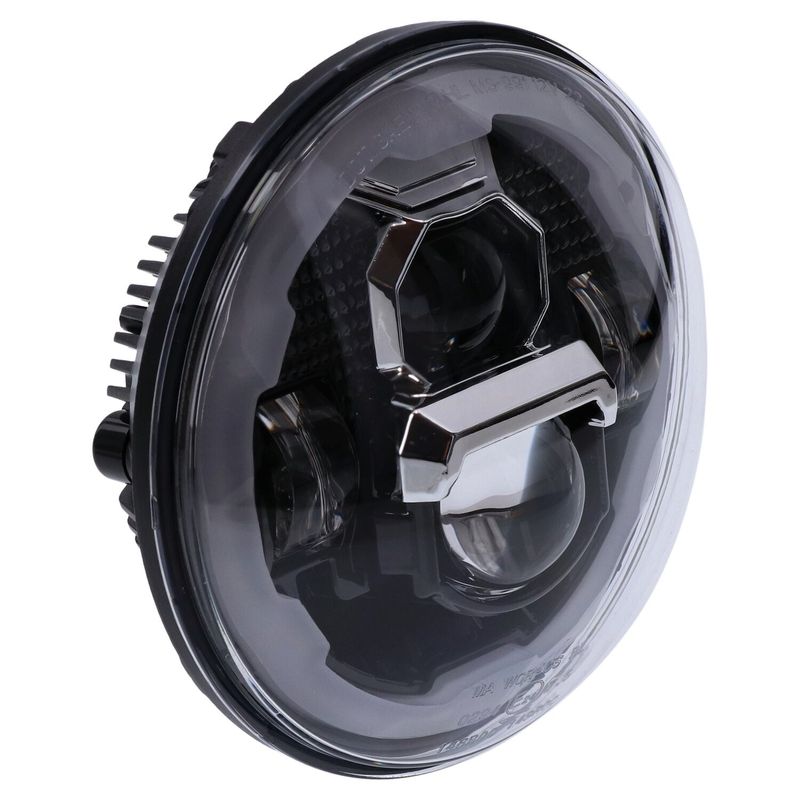 Strålkastare MCS Bright 7" LED svart universal