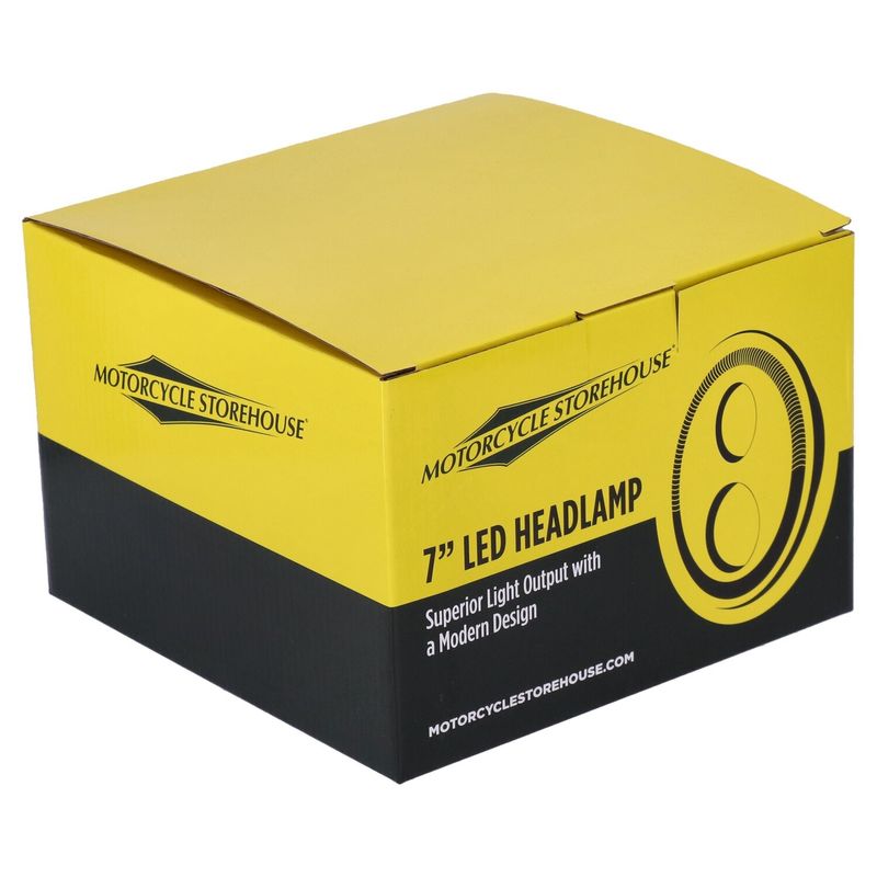 Strålkastare MCS Bright 7" LED svart universal