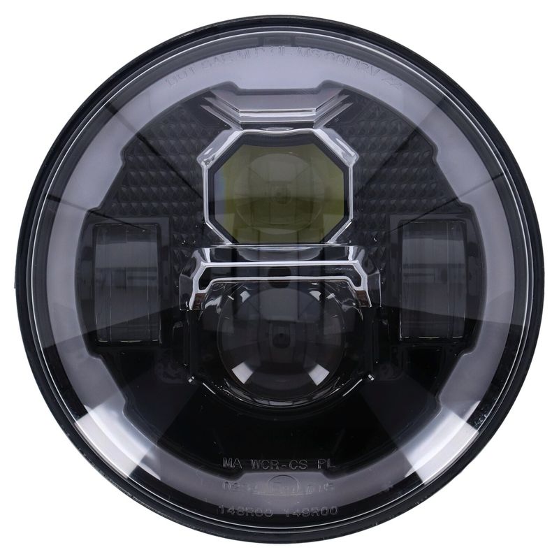 Strålkastare MCS Bright 7" LED svart universal