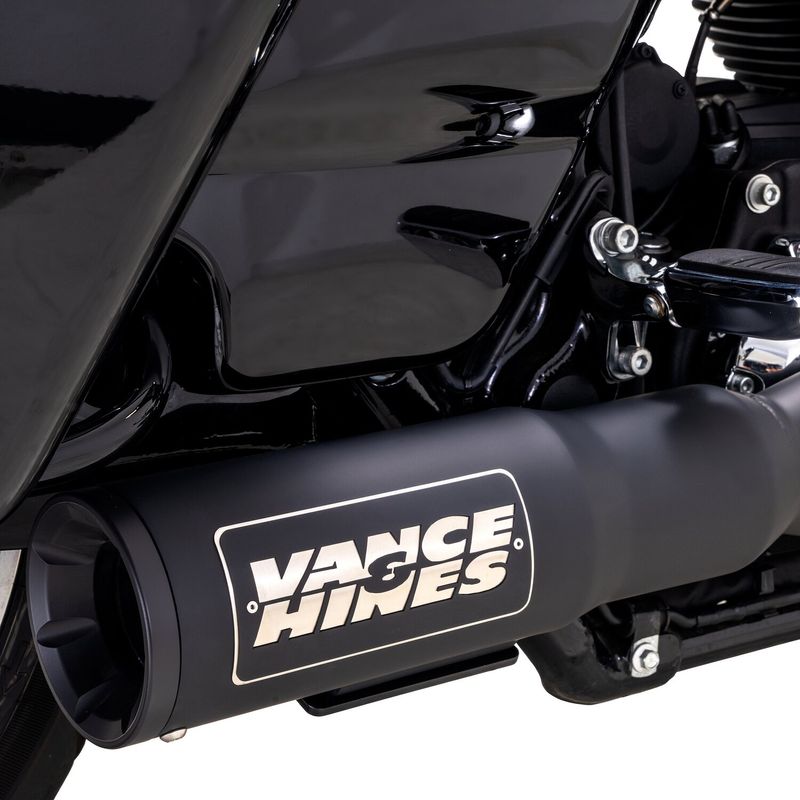 Avgassystem Vance & Hines 2 1 RR PCX svart 114" FLT/Touring 17-24