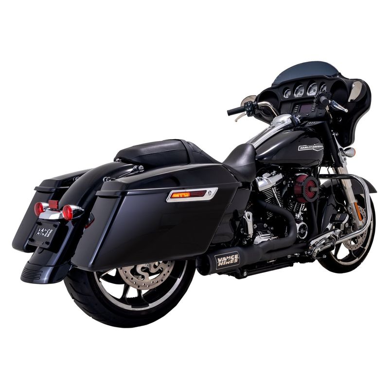 Avgassystem Vance & Hines 2 1 RR PCX svart 114" FLT/Touring 17-24