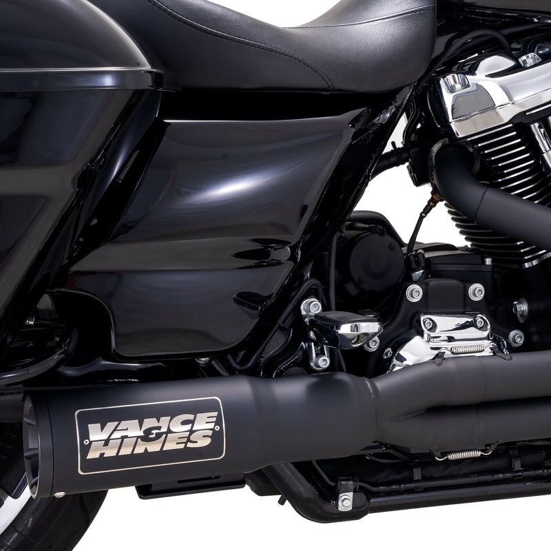 Avgassystem Vance & Hines 2 1 RR PCX svart 114" FLT/Touring 17-24