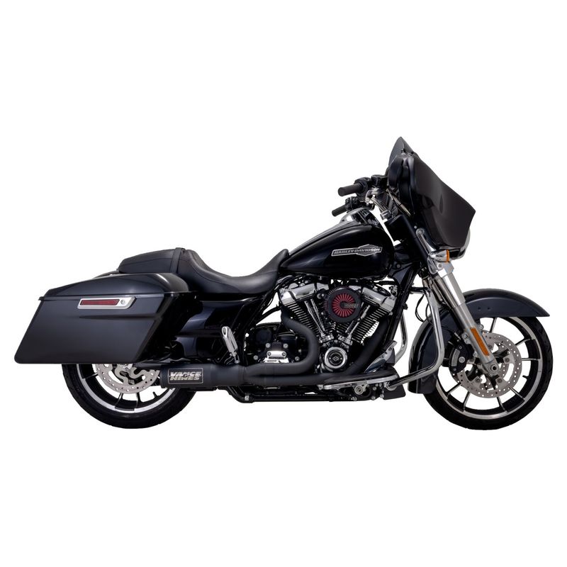 Avgassystem Vance & Hines 2 1 RR PCX svart 114" FLT/Touring 17-24