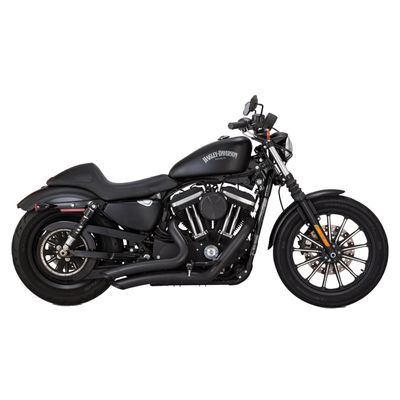 Avgassystem Vance & Hines PCX Radius svart XL Sportster 14-22