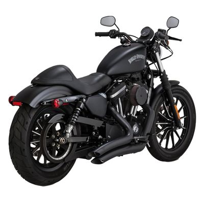 Avgassystem Vance & Hines PCX Radius svart XL Sportster 14-22