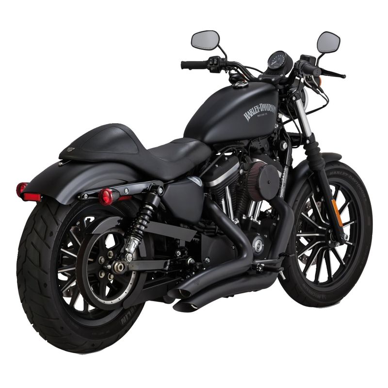 Avgassystem Vance & Hines PCX Radius svart XL Sportster 14-22