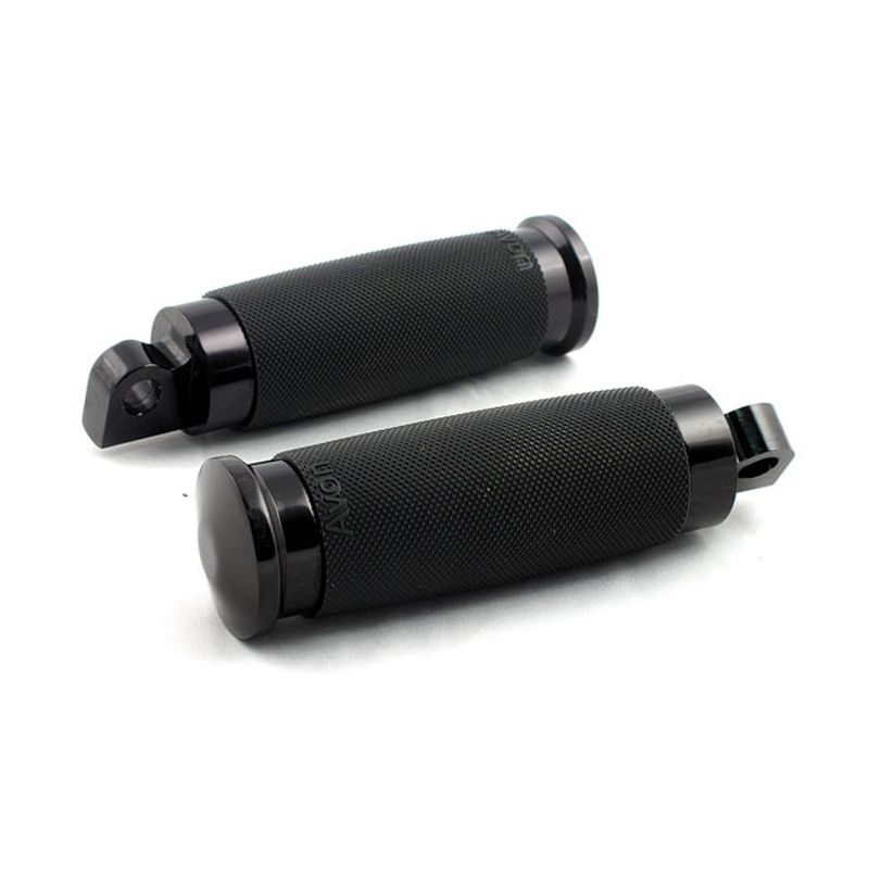 Fotpinnar Avon Grips Contour svart anodiserad