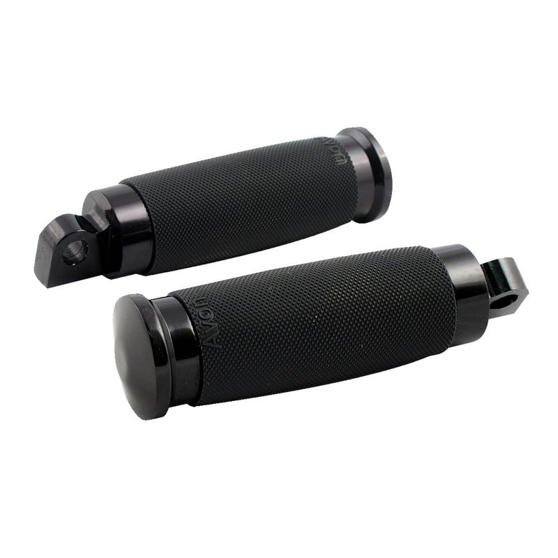 Fotpinnar Avon Grips Contour svart anodiserad