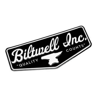 Visir Biltwell Shop svart vit 26.0" x 11.5"