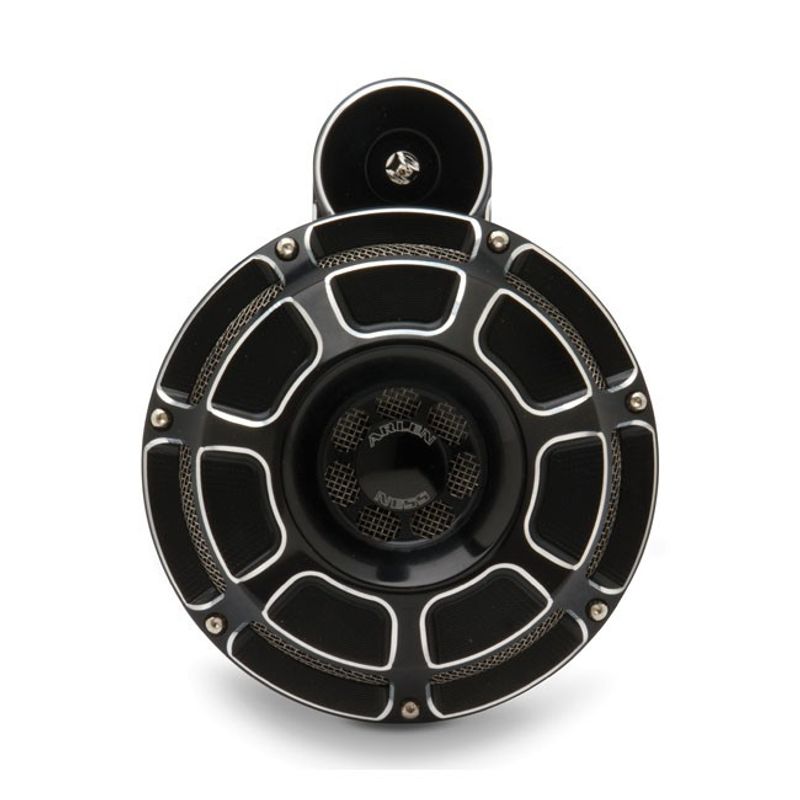 Signalhorn Arlen Ness Beveled CC billet svart XL Sportster 92-22