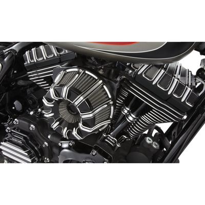 Kåpa Arlen Ness 10-Gauge Rocker svart blank Twin Cam 99-17