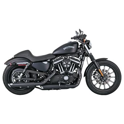 Ljuddämpare Vance & Hines Twin PCX 3" svart XL Sportster 14-20
