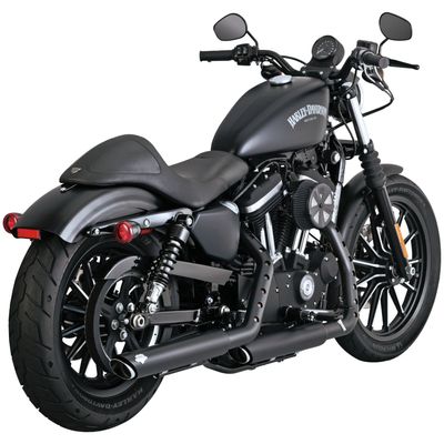 Ljuddämpare Vance & Hines Twin PCX 3" svart XL Sportster 14-20