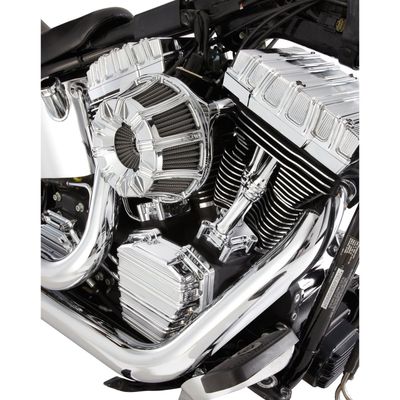 Kamkåpa Arlen Ness 10-Gauge Twin Cam 01-17 krom