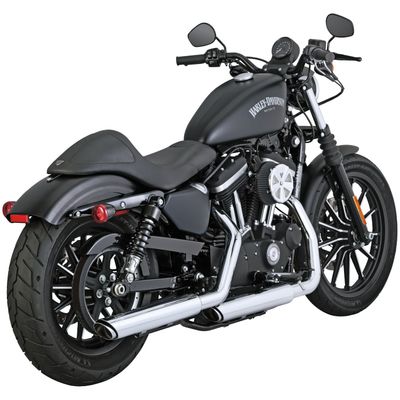 Ljuddämpare Vance & Hines Twin PCX 3" krom