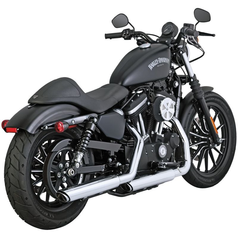 Ljuddämpare Vance & Hines Twin PCX 3" krom