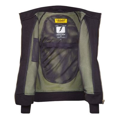 Hoodie John Doe dam stl S svart