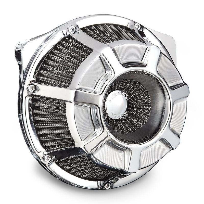 Luftfiltersats Arlen Ness 18-918 Beveled krom Softail 18-24